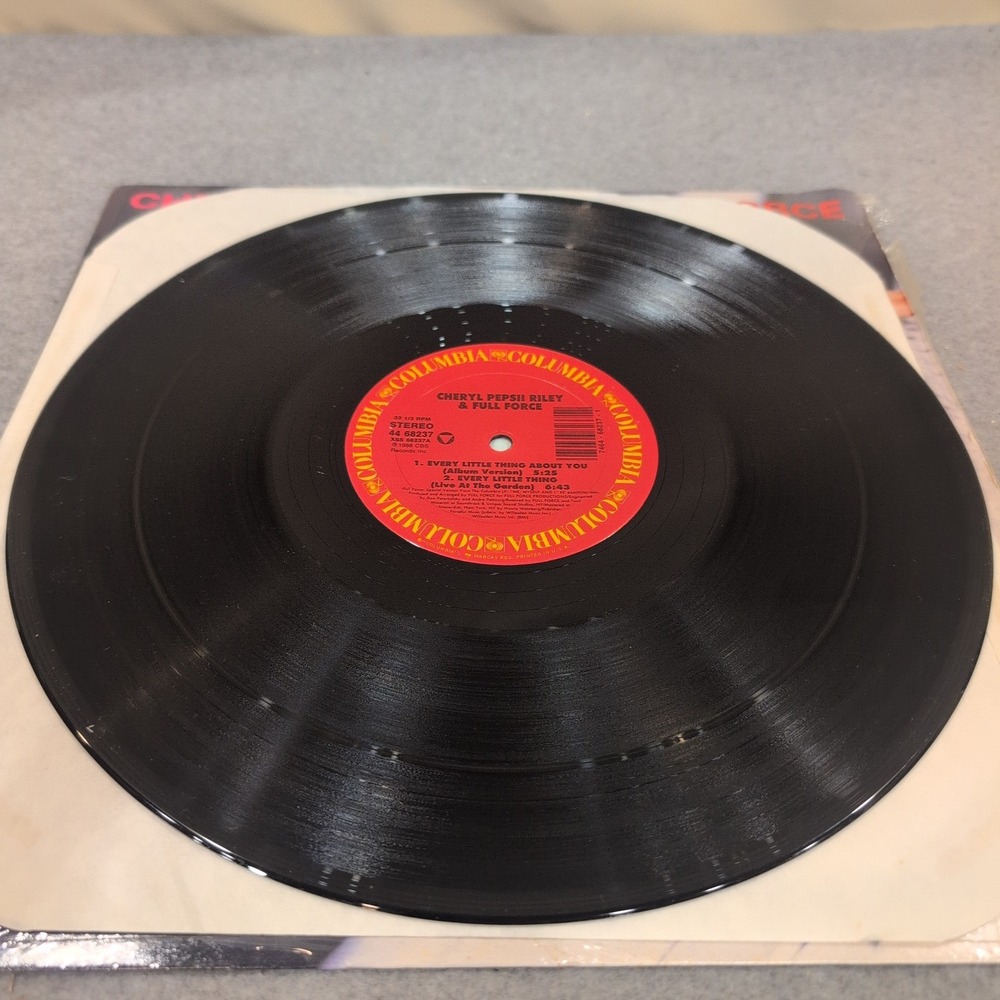 Cheryl Pepsii Riley Full Force Every Little Thing About You 12" Vinyl Single 88 - Picture 5 of 6